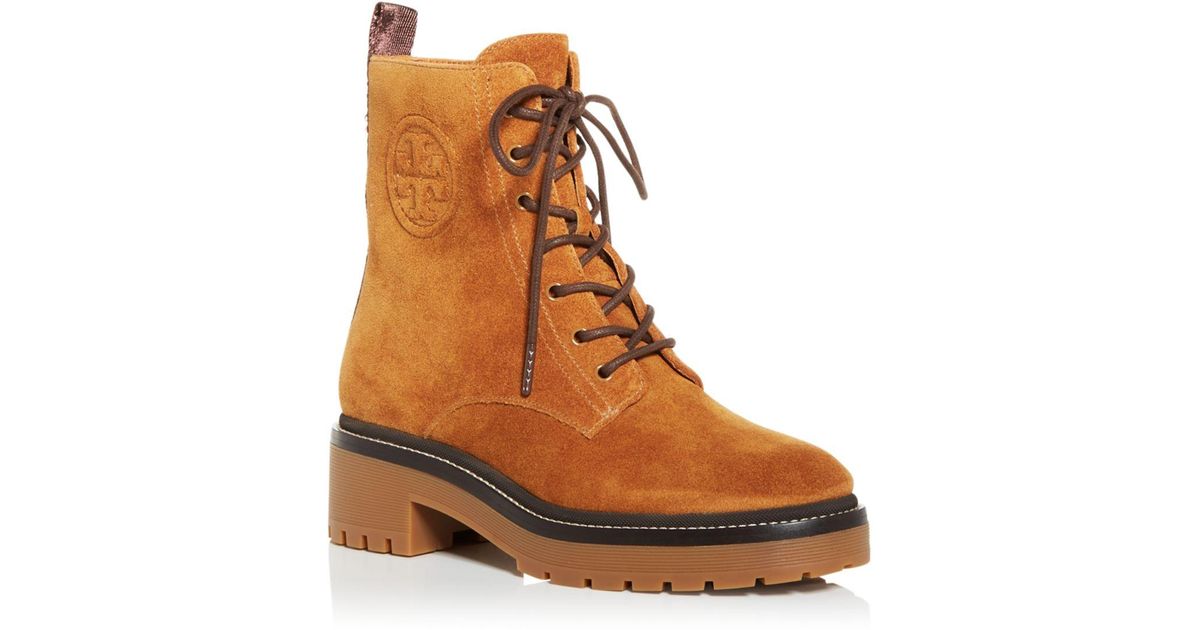 miller lug sole platform boot tory burch