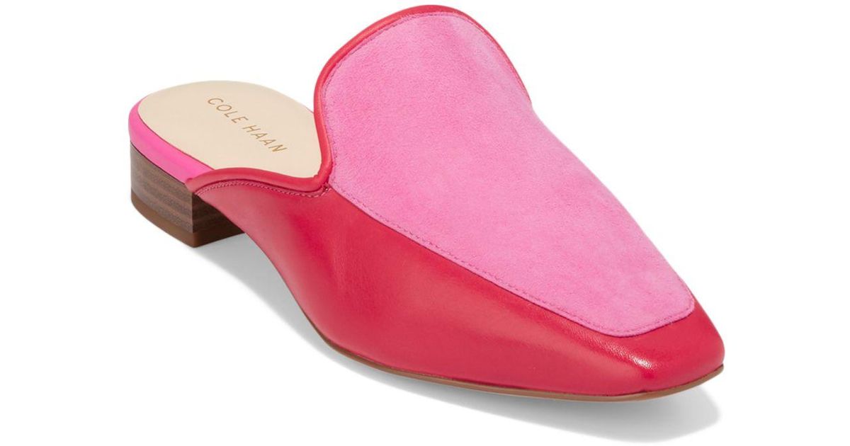 cole haan pink flats