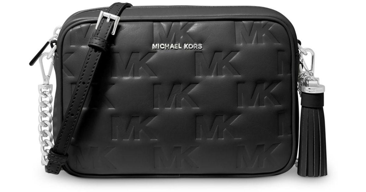 MICHAEL Michael Kors Jet Set Medium Camera Bag in Black Lyst UK