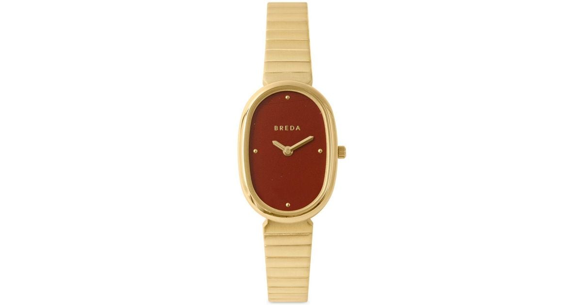 Breda Jane Watch in Red/Gold (Metallic) Lyst