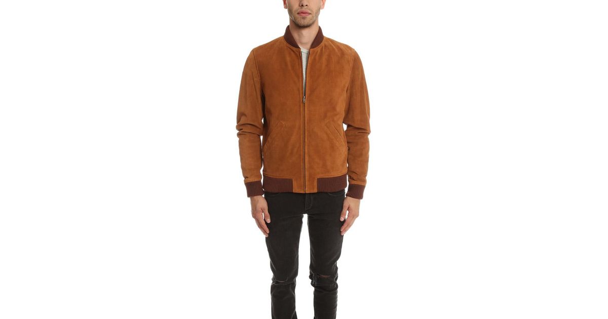 caramel suede jacket