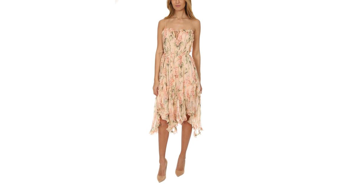 zimmermann prima hydrangea floating dress