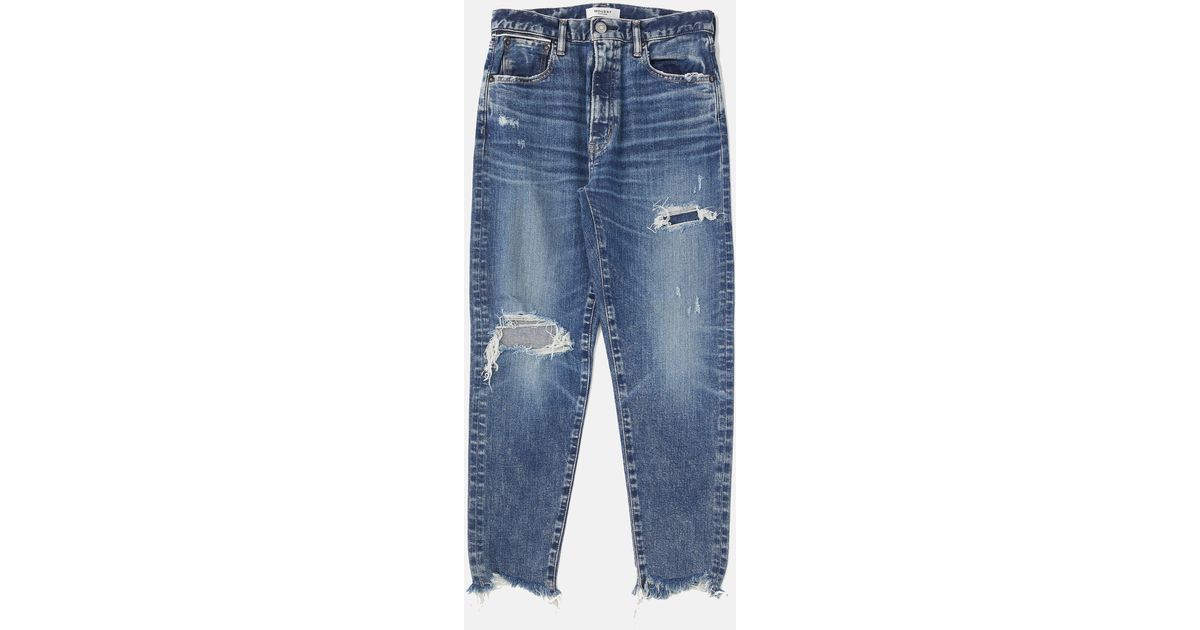 Moussy Adrian Friend Jeans in Blue Lyst Australia