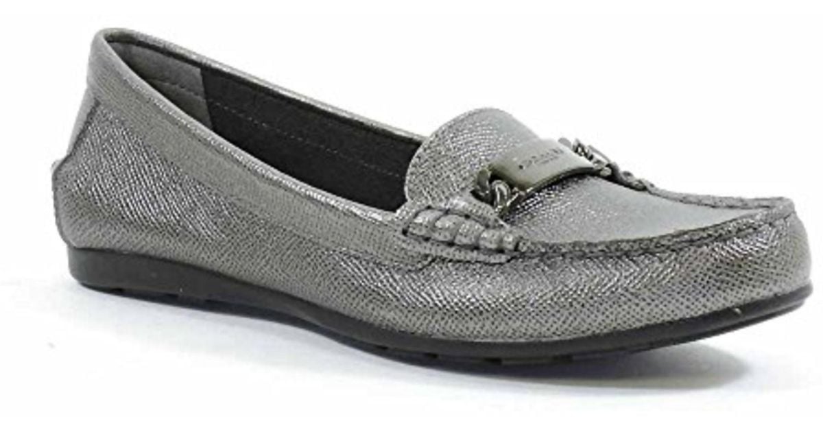 leather driving moc