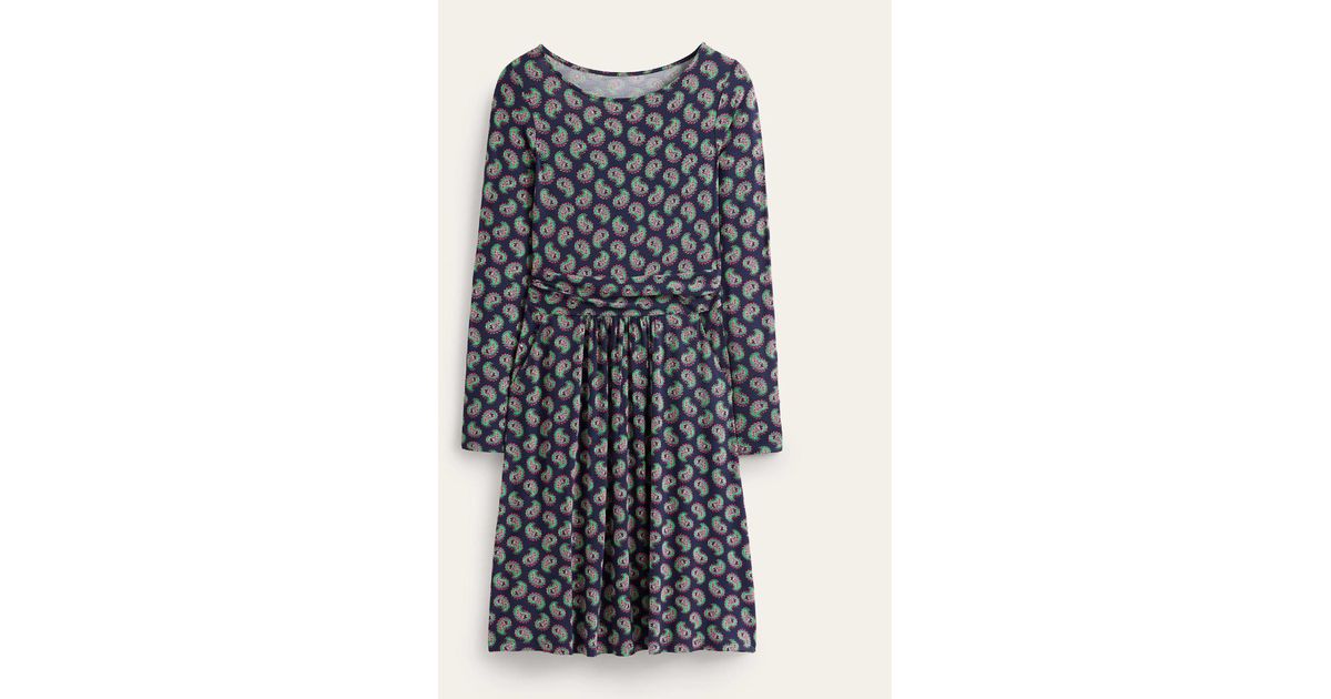 Boden Abigail jersey-kleid in Blau | Lyst DE