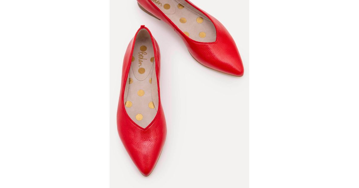 boden pointed flats
