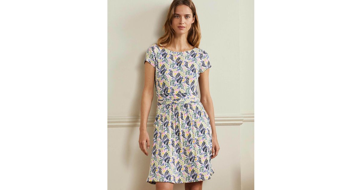 Boden Amelie Jersey Dress Multicouloured | Lyst UK
