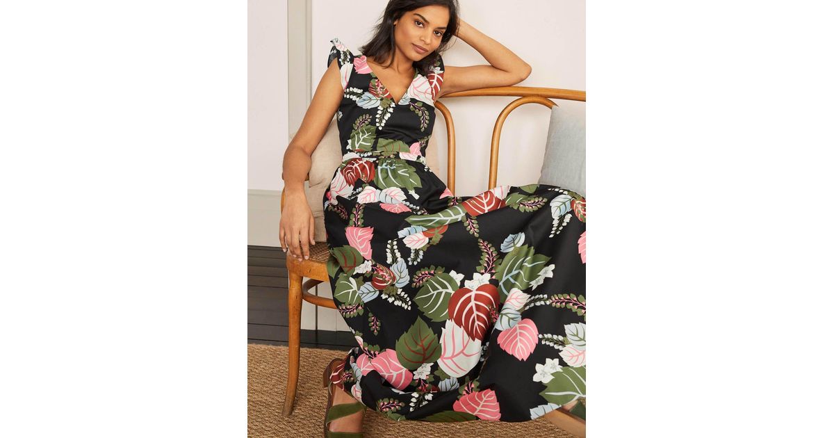 Andrea Frill Sleeve Maxi Dress 