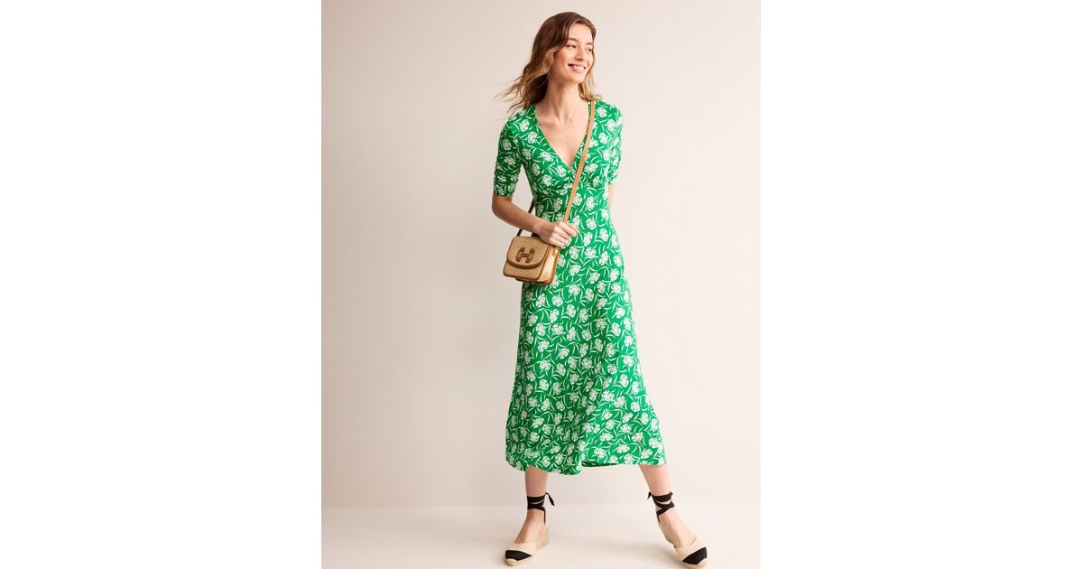 rebecca jersey midi tea dress Rebecca Taylor Lemon Rose Jersey Midi Dress