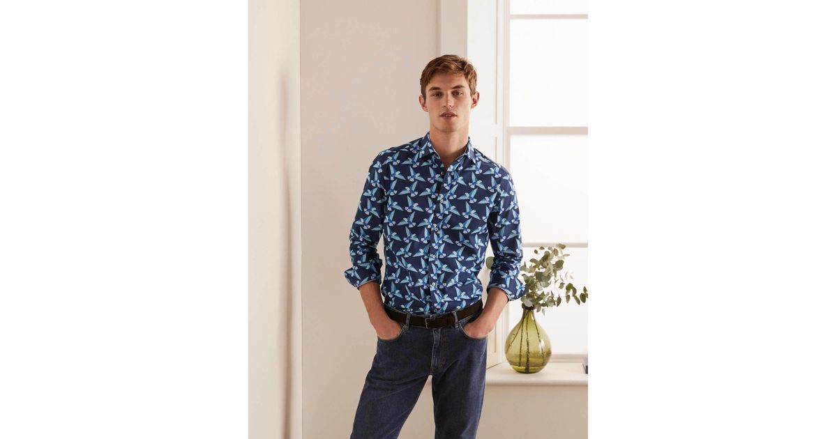 boden bird shirt
