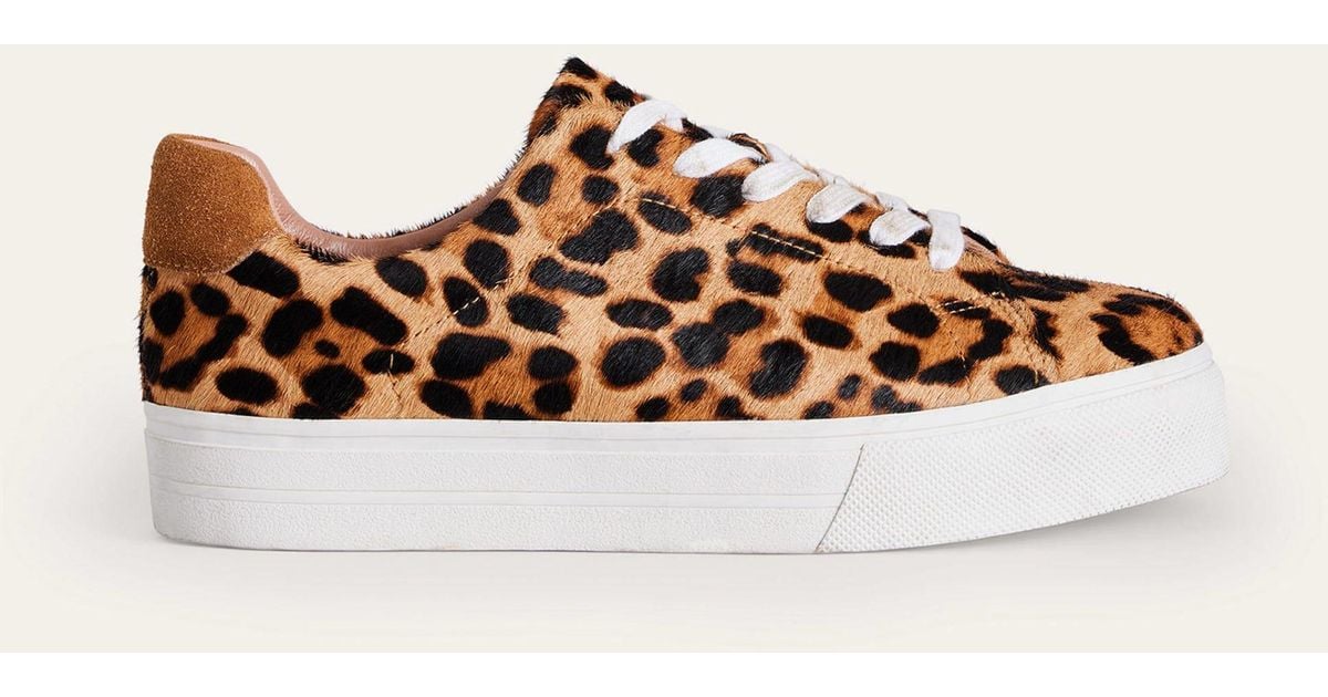 Boden deals leopard trainers