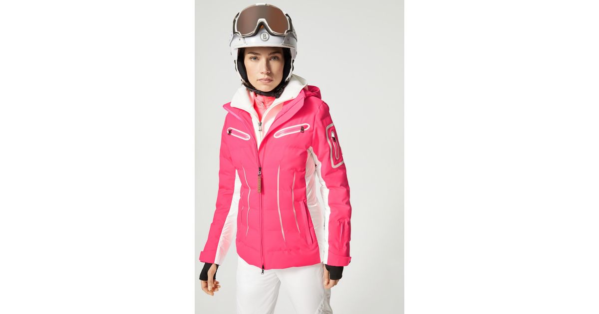Bogner Elly Ski Jacket in Pink | Lyst