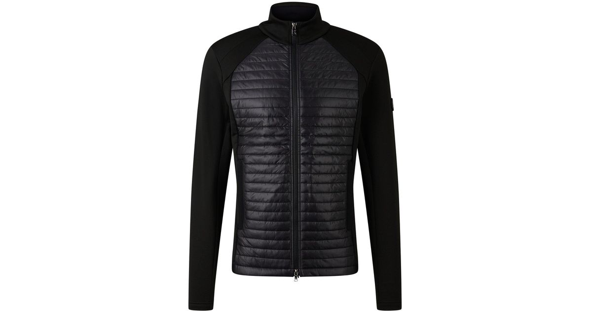 Bogner Midlayer Jesko in Black for Men | Lyst UK