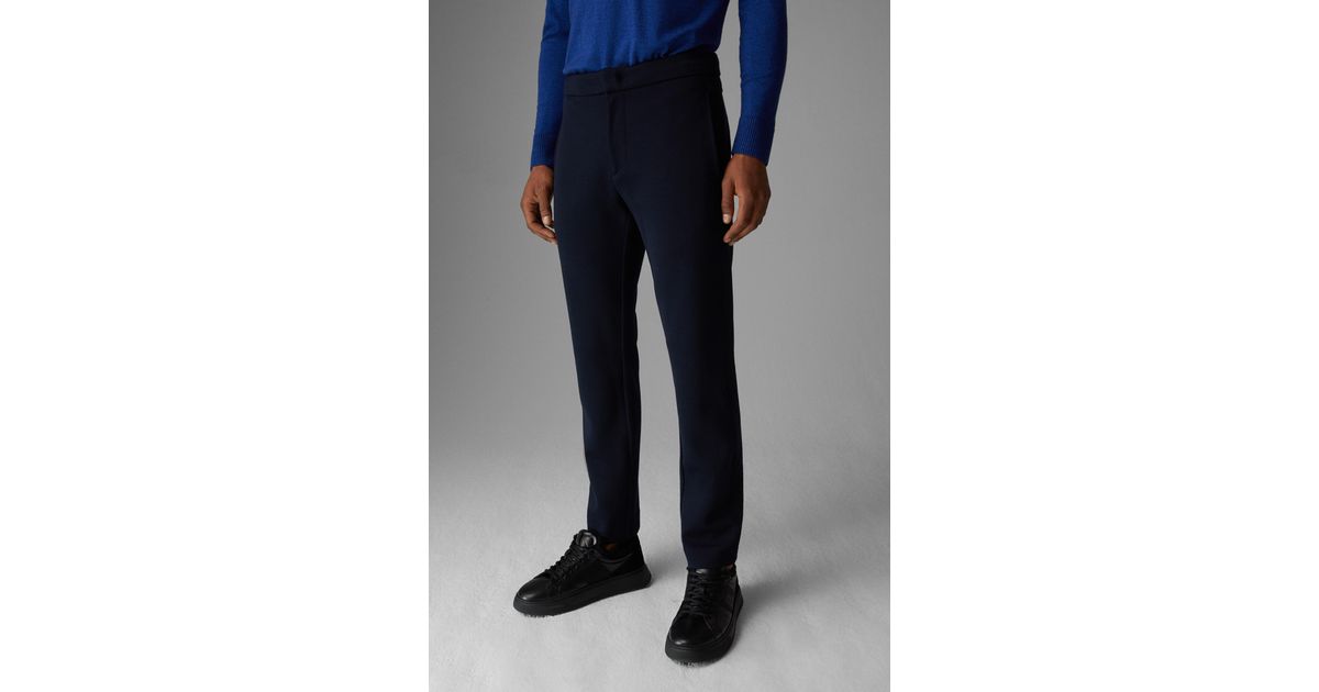 Bogner Riley Knitted Trousers For Men in Blue for Men | Lyst