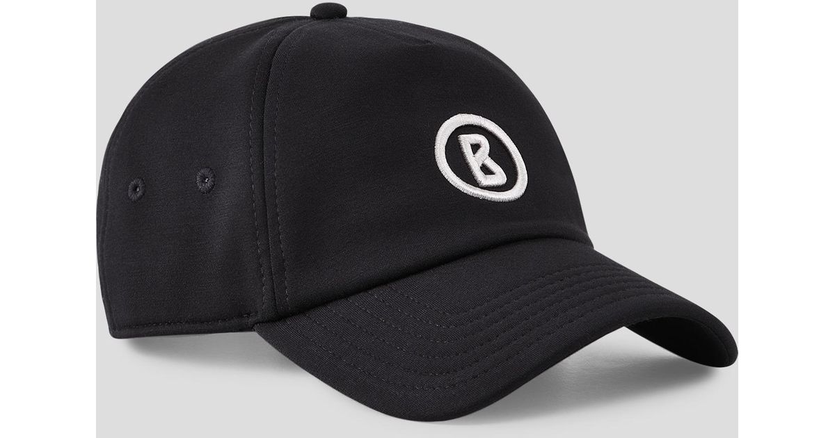 Bogner Mara Cap in Black Lyst