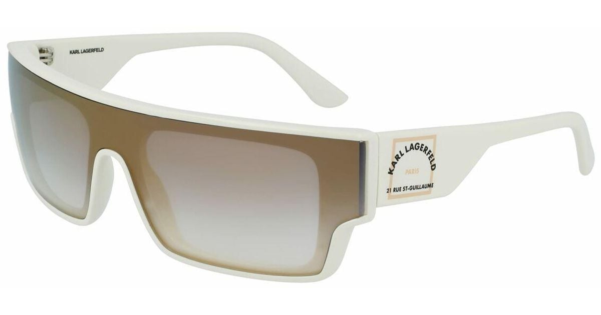 Karl Lagerfeld Men's Sunglasses Kl6062s-105 in White for Men | Lyst