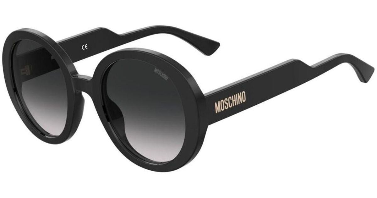 Moschino Ladies' Sunglasses Mos125_s in Black Lyst
