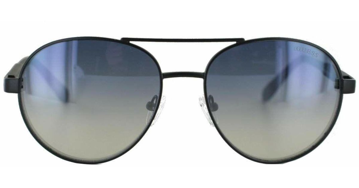 Guess Men's Sunglasses Gu6951 Matte Black in Blue for Men | Lyst