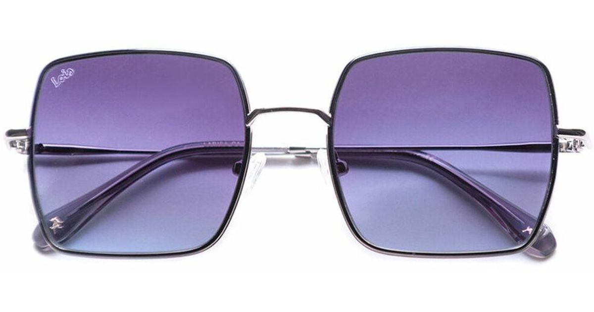 Lois Ladies' Sunglasses Larisa Silver Black Ø 54 Mm in Purple | Lyst