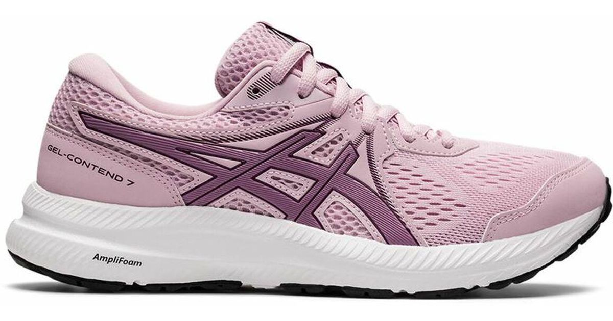 Asics Sports Trainers For Women Gel-contend 7 Pink in Purple | Lyst