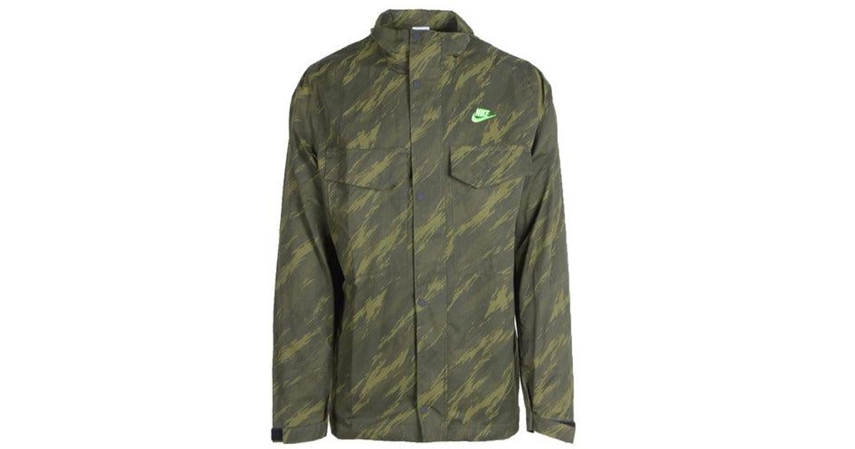 Nike Men Jacket in Green for Men Lyst
