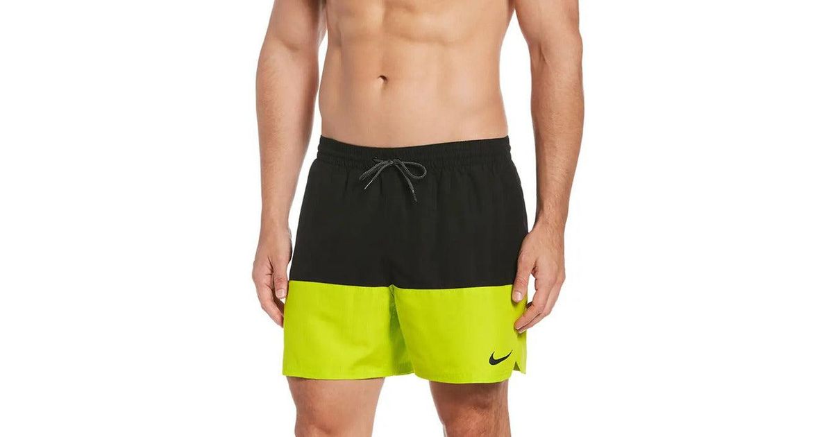 Nike Synthetic Men Swimwear in Green for Men Lyst UK