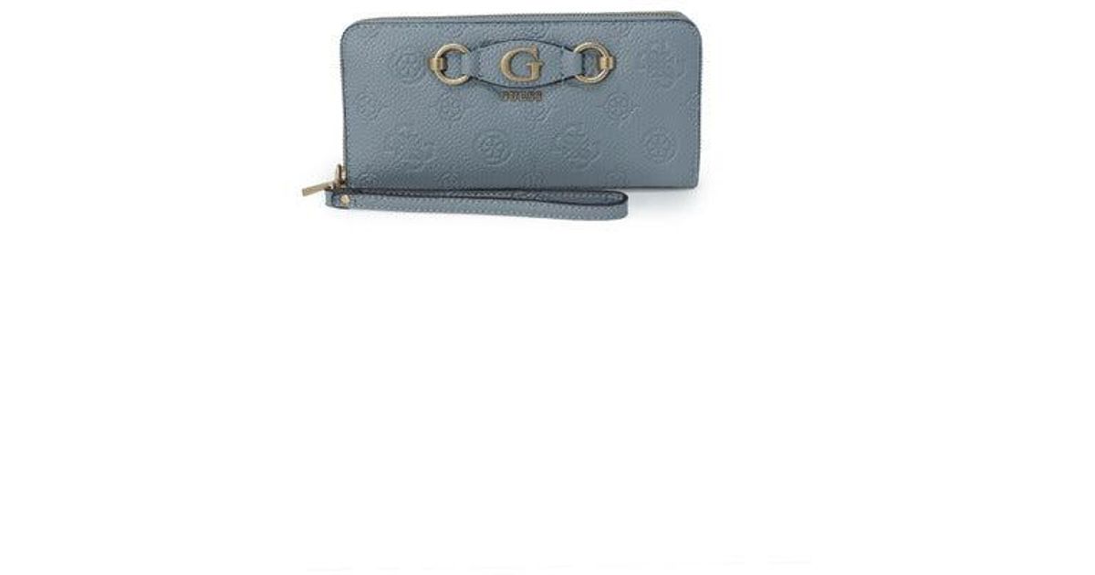 Guess Women Wallet in Blue Lyst