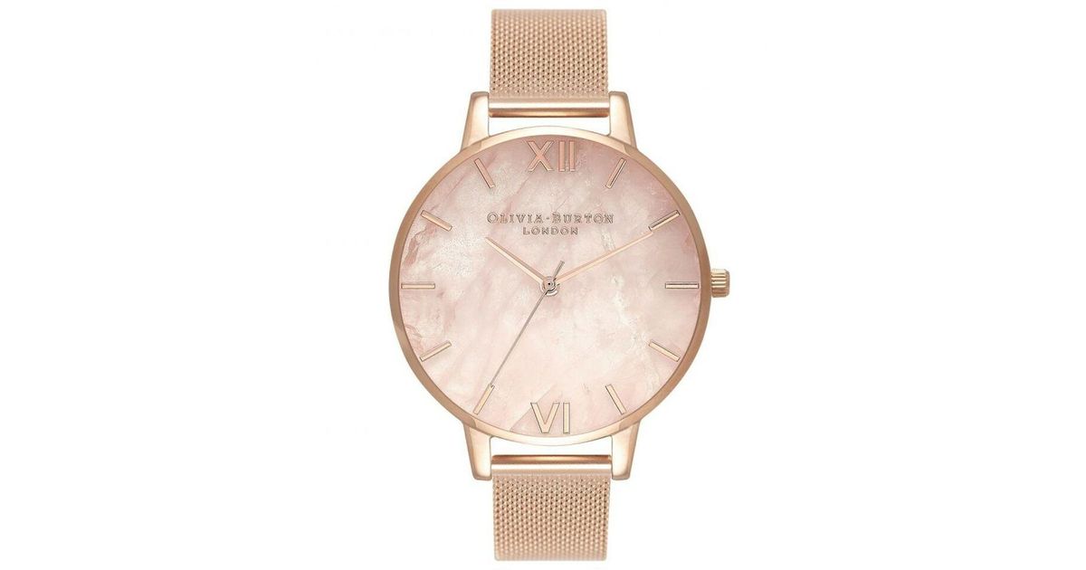 Olivia Burton Ladies Watch Ob16sp01 38 Mm in Pink Lyst