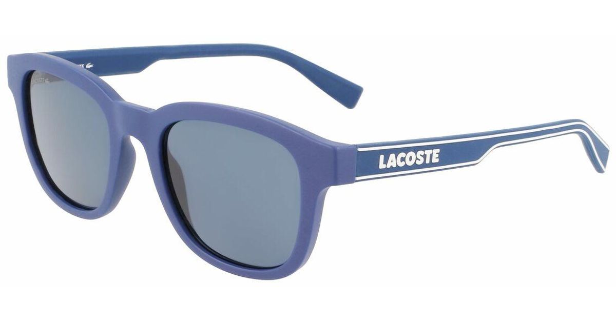 Buy Lacoste 254 401 57 S Blue Aviator Sunglasses for Men Online @ Tata CLiQ  Luxury