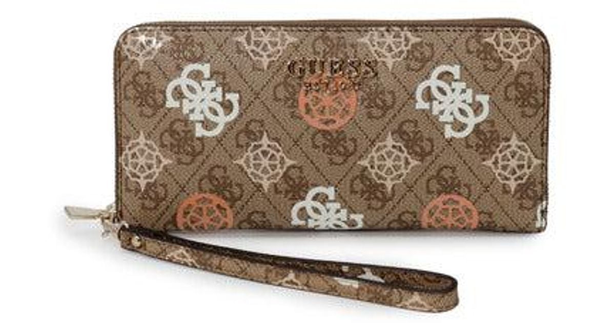 Guess Women Wallet in Natural Lyst