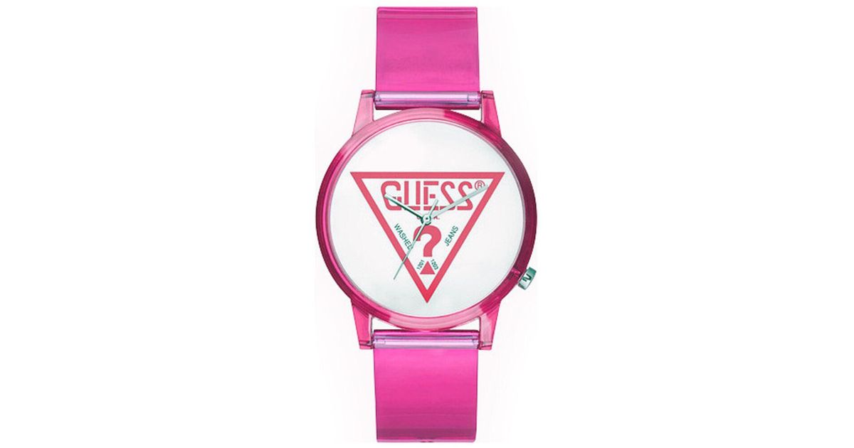 Guess Ladies'watch V1018m4 (ø 42 Mm) in Pink Lyst