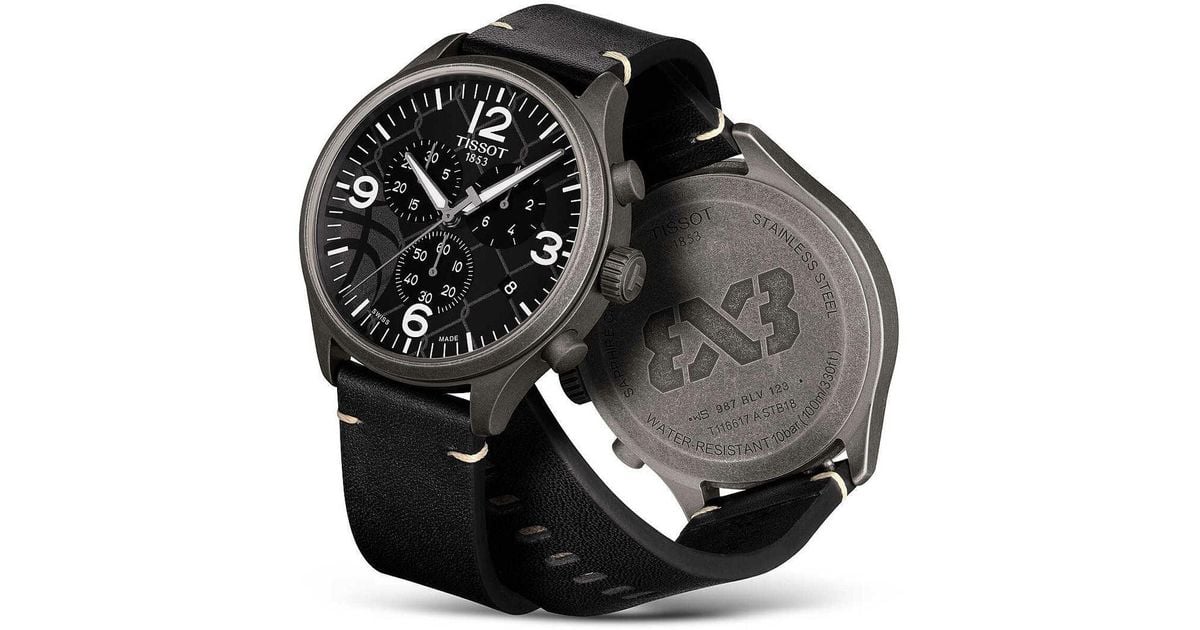 Tissot Men s Watch Chrono Xl 3x3 Street Basketball 45 Mm in