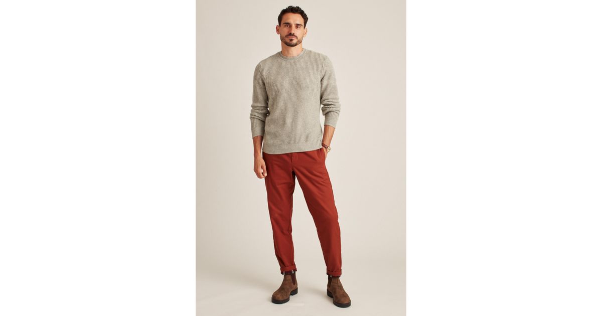 drawstring chinos