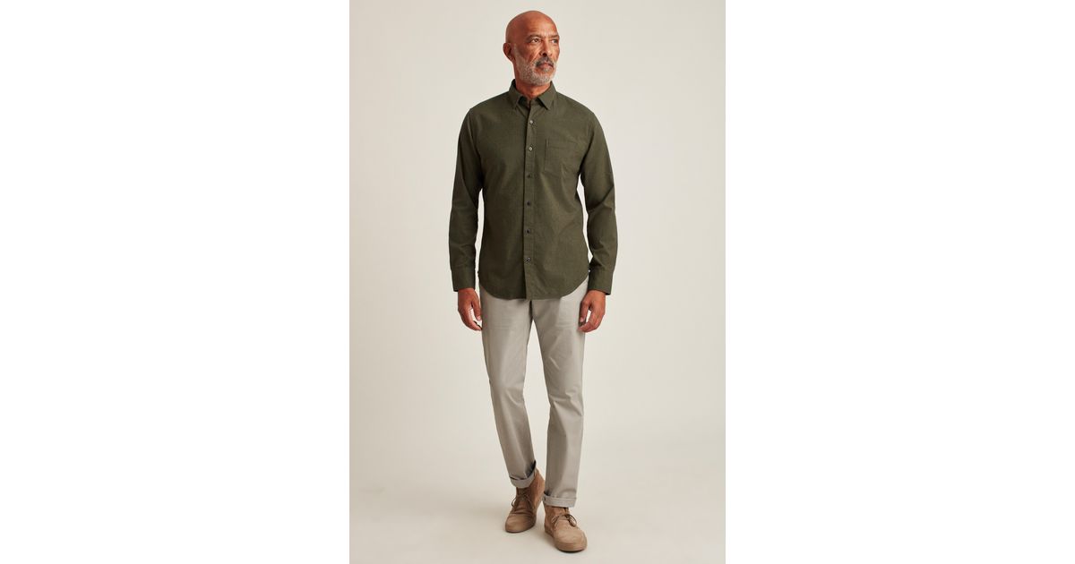 bonobos stretch lightweight flannel shirt