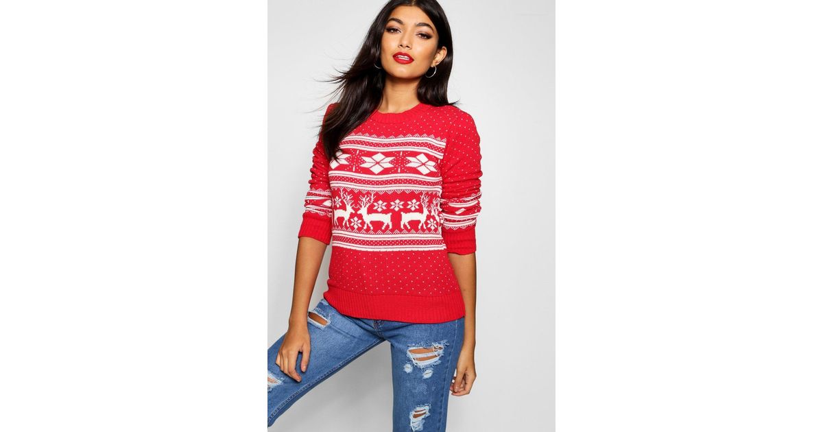 boohoo christmas sweater