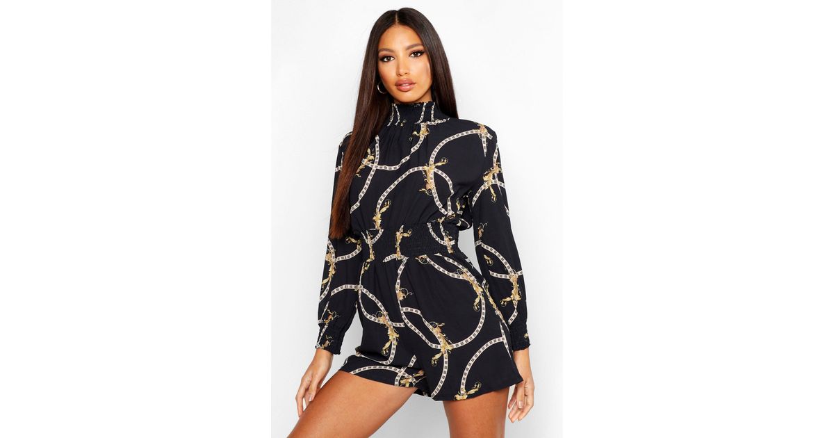 turtle neck romper