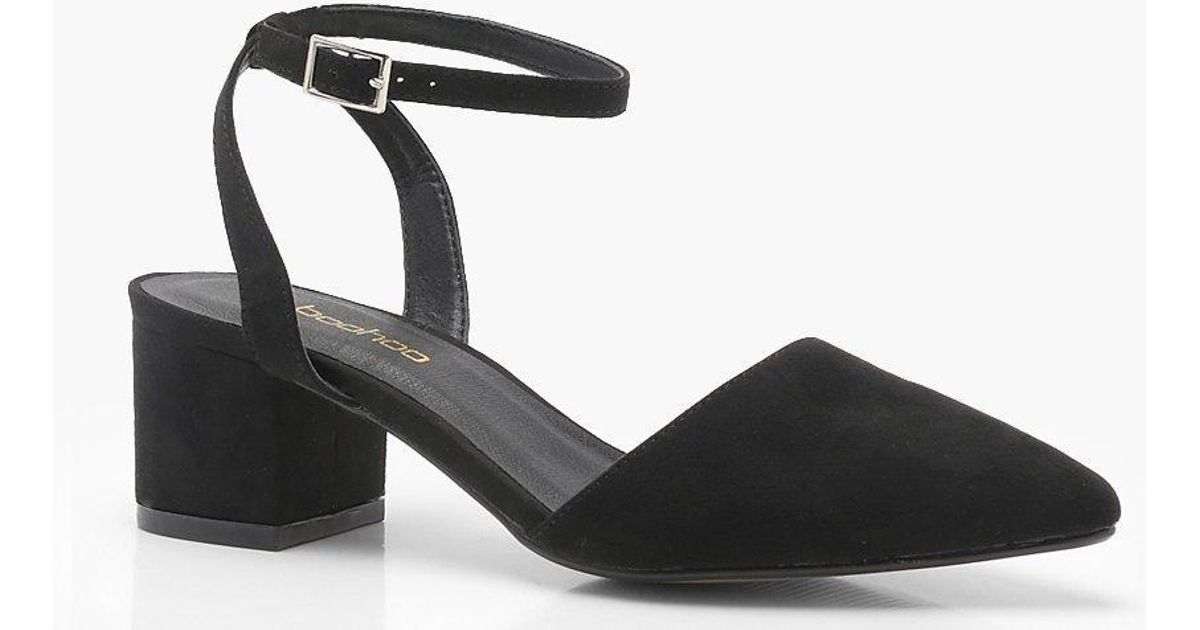 block heel flats