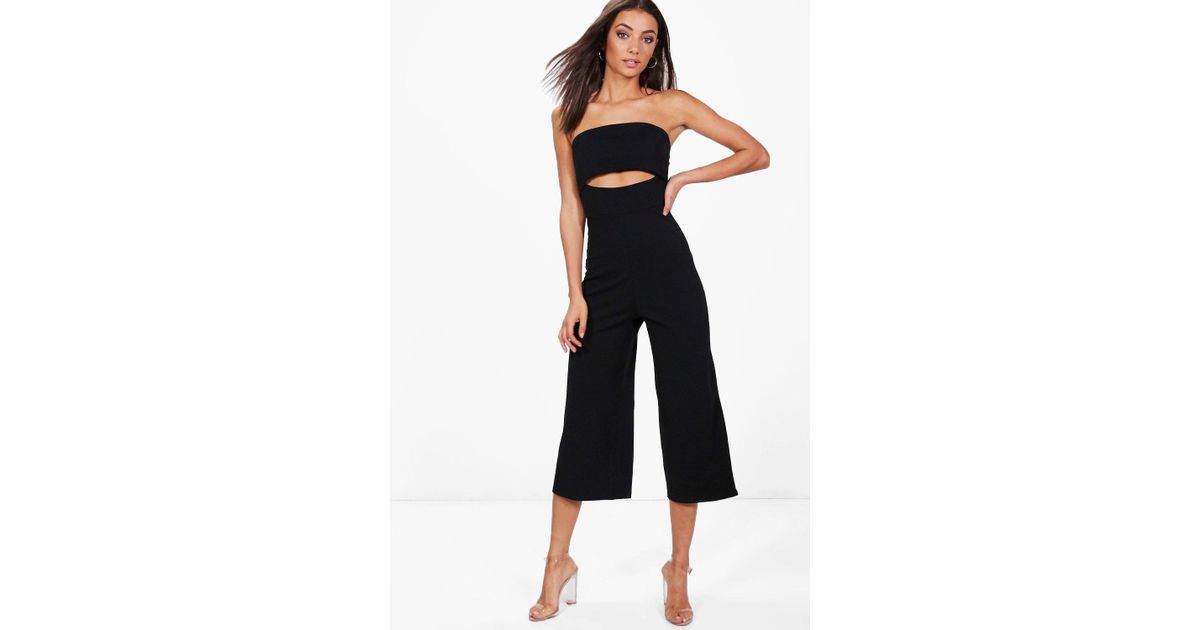 tall strapless jumpsuit