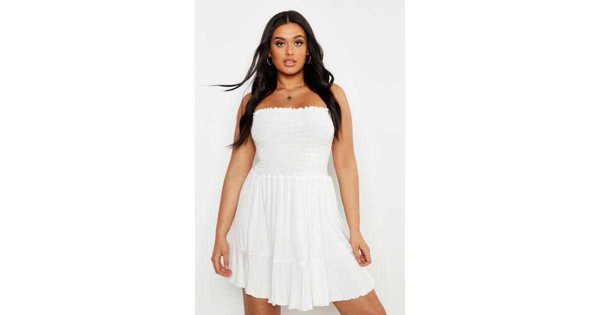 beach skater dress