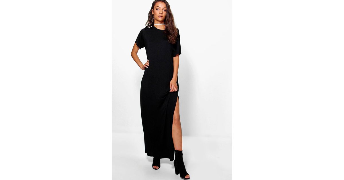 Boohoo Synthetic Tall Split Side T 