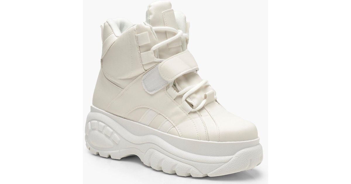 chunky platform trainers