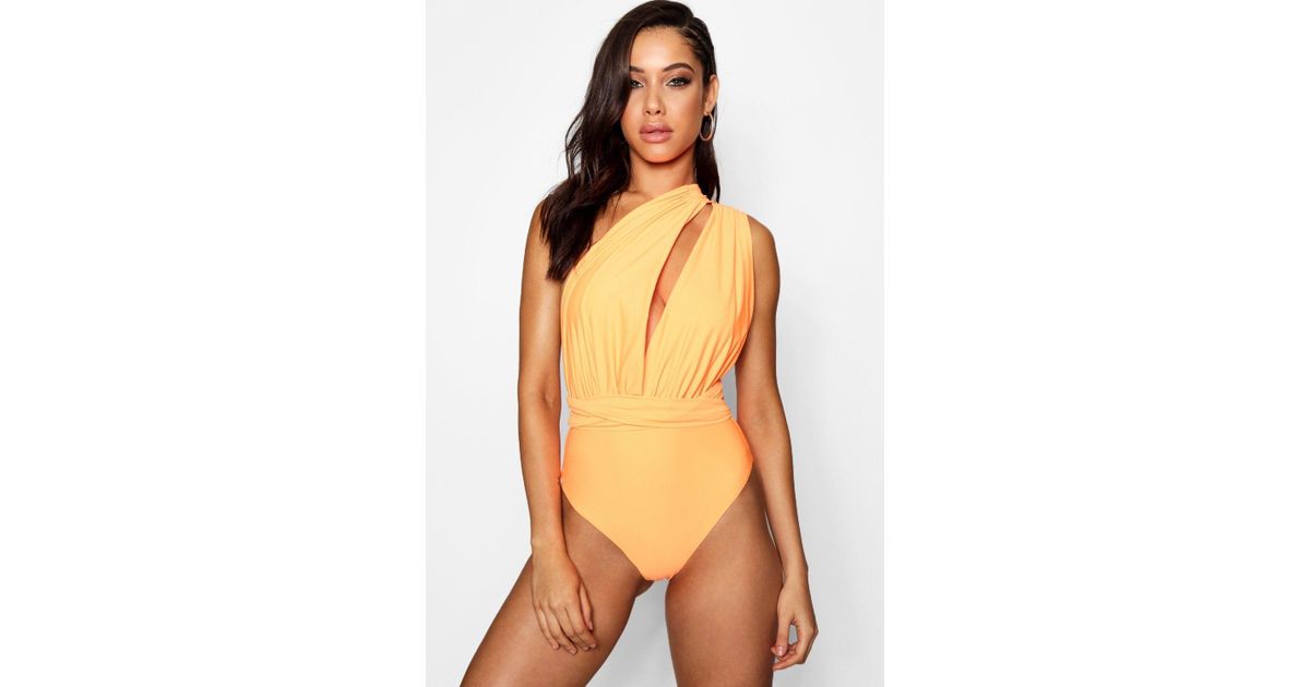 boohoo multiway swimsuit