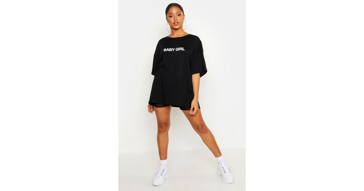 baby girl oversized t shirt