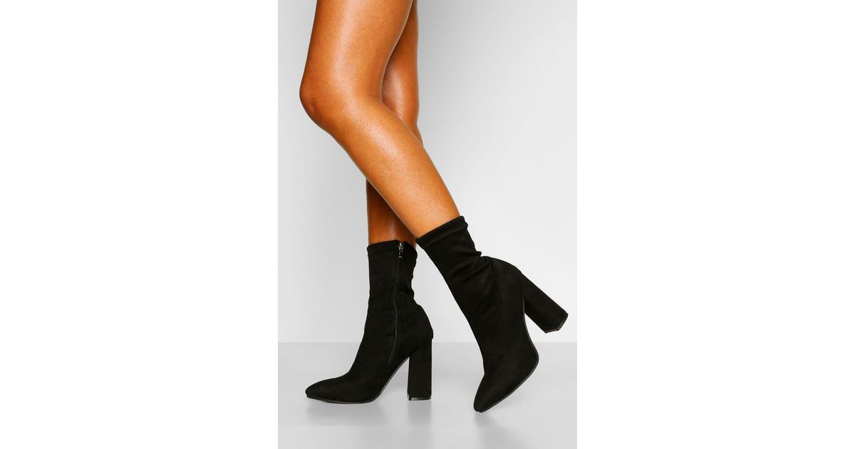 boohoo black high heels