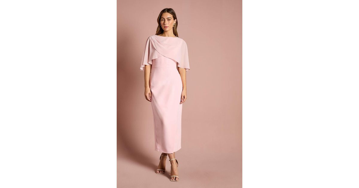 white christmas dresses Banarasi Belle Asymmetrical Strap Pencil Dress – Chiffon & Spice