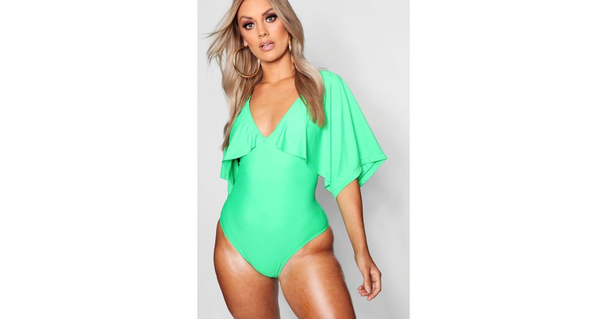 kimono sleeve swimsuit