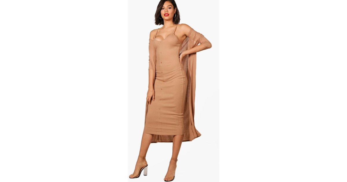 cardigan and dress set