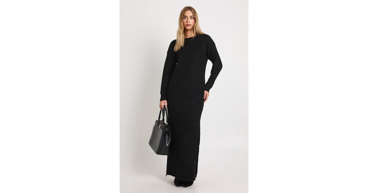 rib knit off shoulder maxi dress Terneigh Ribbed-Knit Off-Shoulder Maxi Dress in Brick Red main image 1