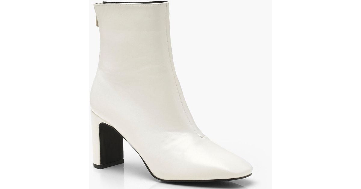 low heel shoe boot