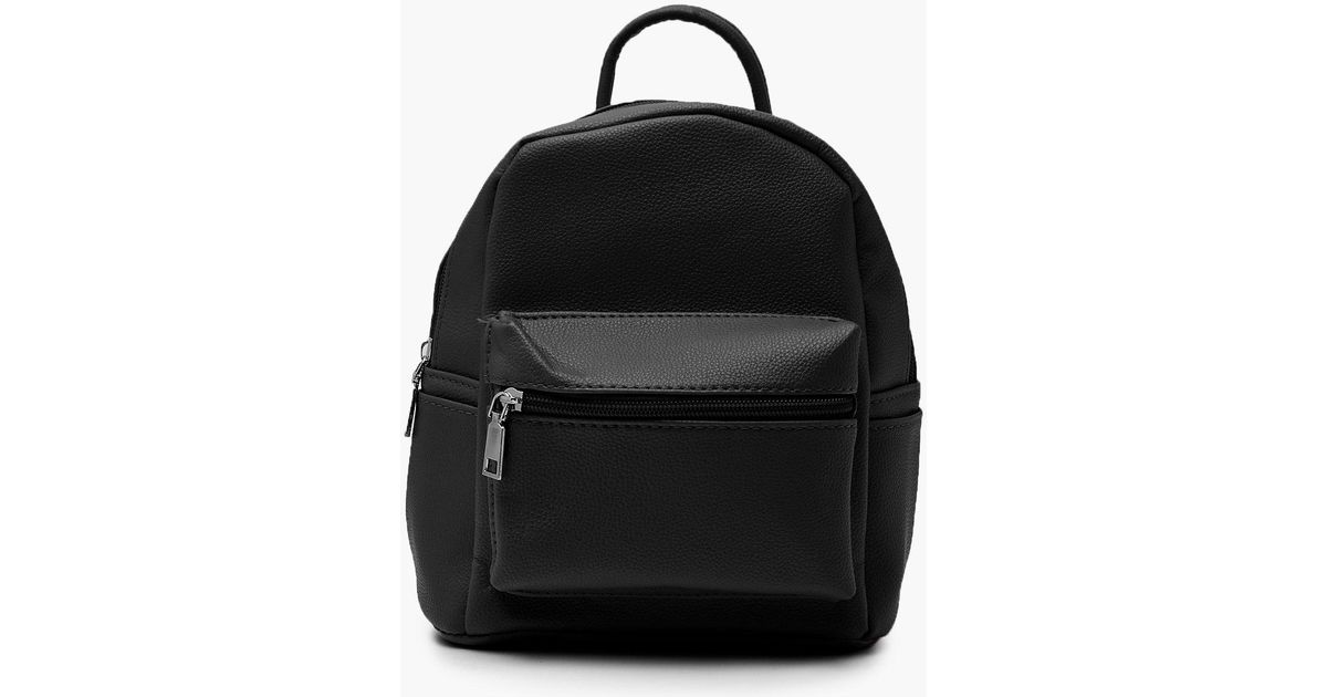 mini backpack boohoo